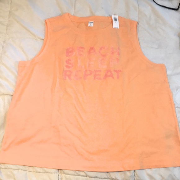Bundle 3/$30 various items -Sleeveless Old Navy tee size XL - Picture 1 of 6
